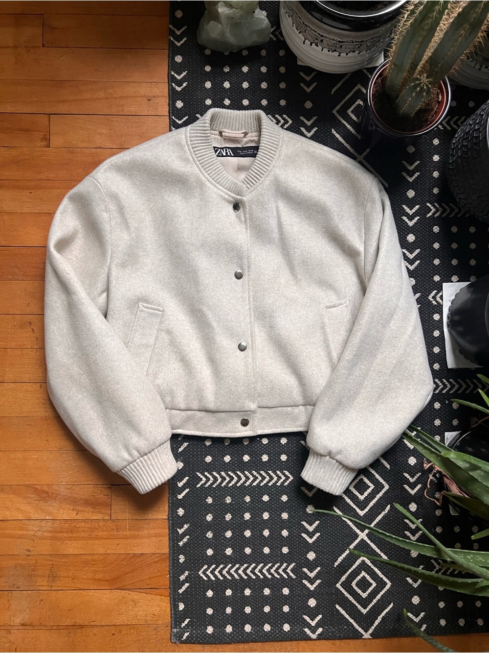 Zara Soft Bomber Jacket